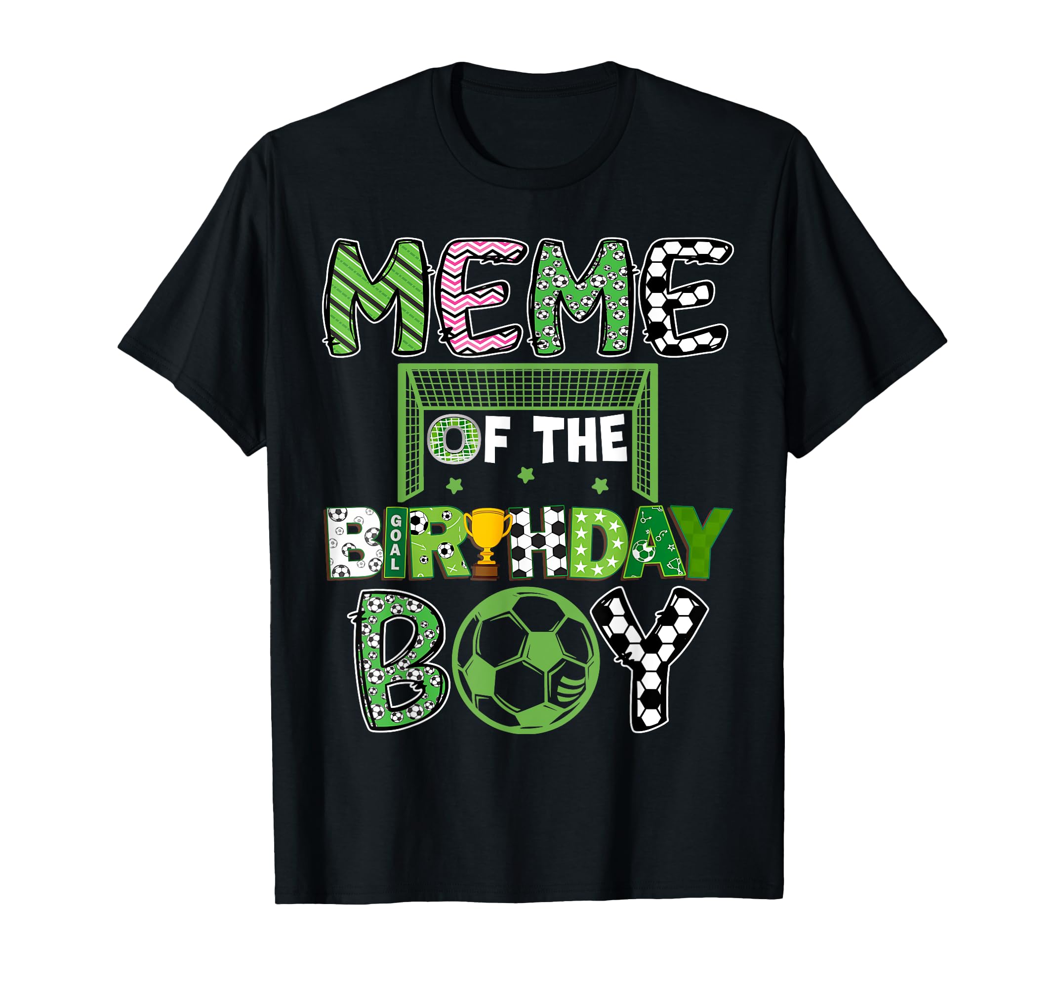 Meme Birthday Soccer Player Birthday T-Shirt - Trendy Graphic for Adults