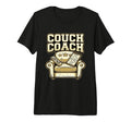 Couch Coach Soccer Fan Armchair Expert T-Shirt - Graphic Print Men Women