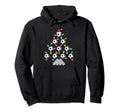 Soccer Tree Sport Enthusiast Lights Hoodie - Unique Graphic Men Women