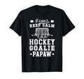 Im Hockey Goalie Papaw Ice Hockey T-Shirt - Graphic Print for Adults