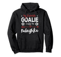 My Favorite Goalie Calls Me Babushka Hoodie - Graphic Print for Adults