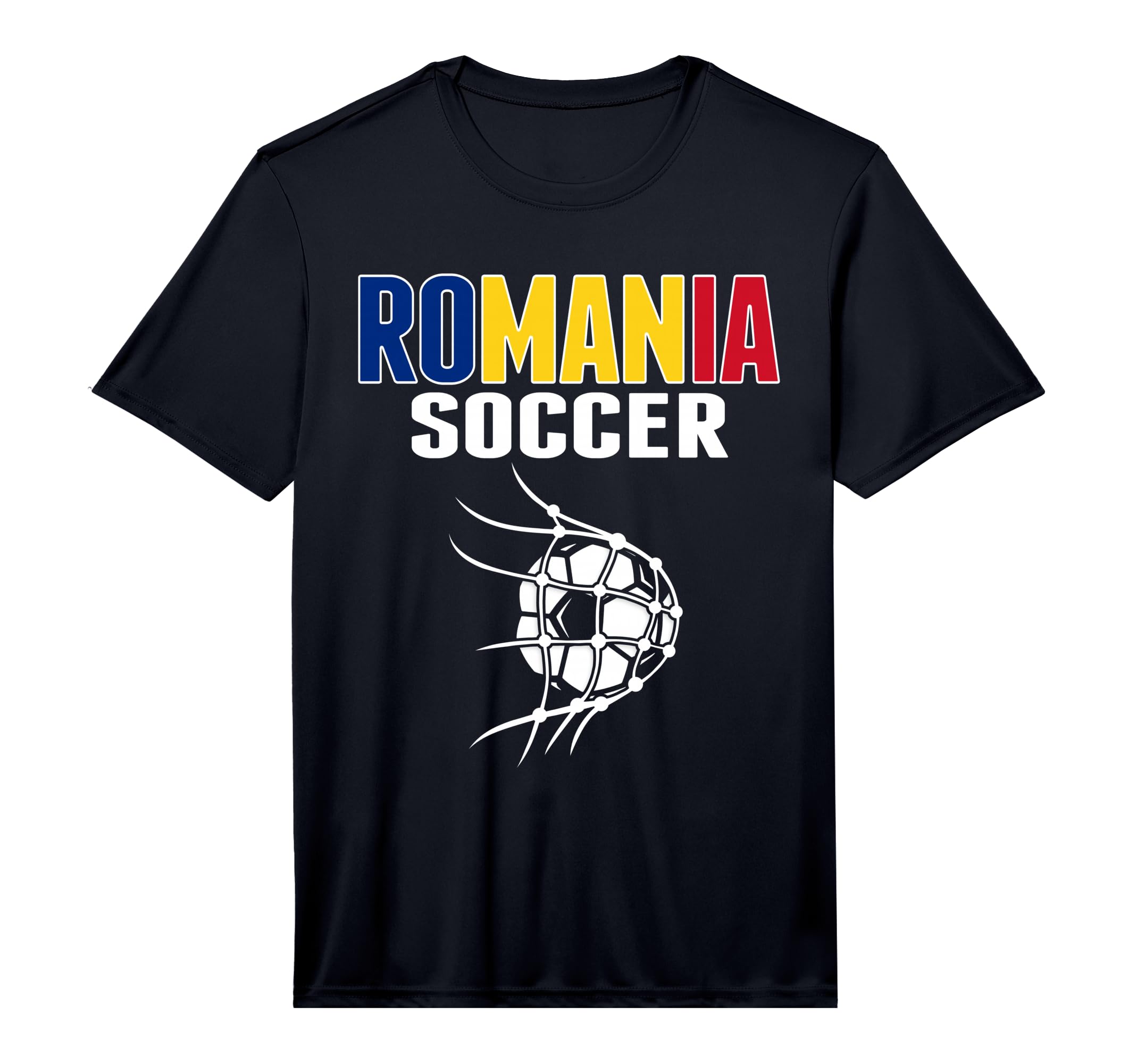 Romania Soccer Fans Jersey Support T-Shirt - Novelty Apparel Men Women