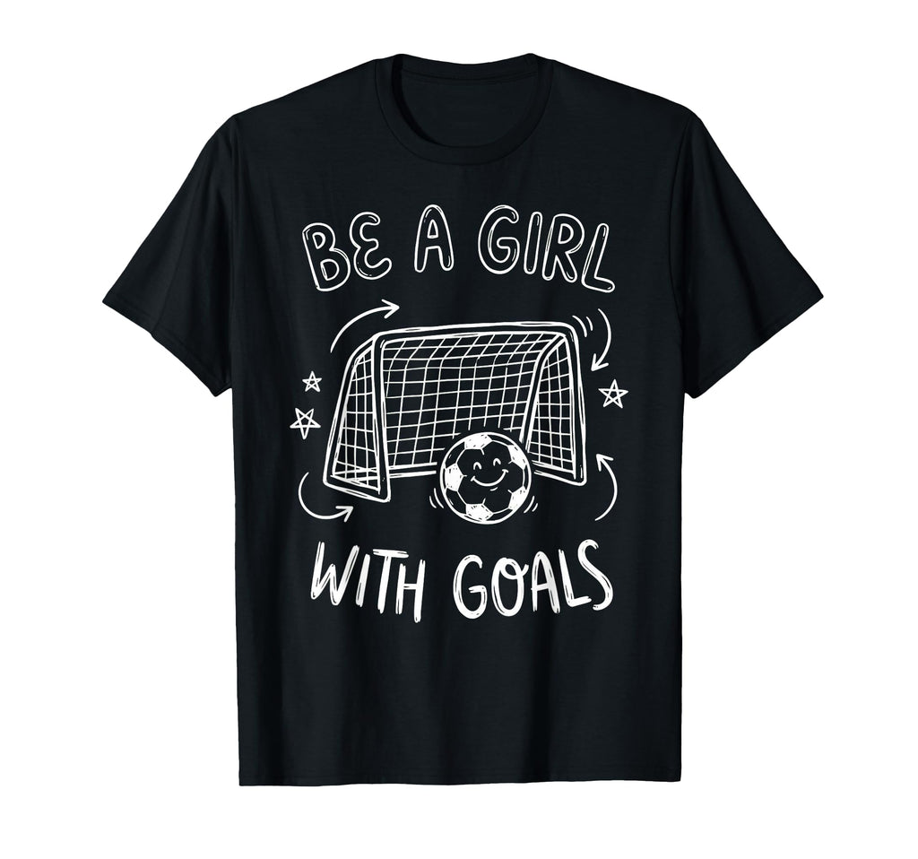 Funny Soccer Art Teens Football T-Shirt - Casual Everyday Wear Unisex
