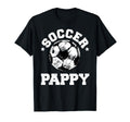 Soccer Pappy Soccer Ball Distressed T-Shirt - Novelty Apparel for Adults