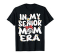 My Senior Mom Era Groovy Soccer Senior Mom T-Shirt - Trendy Graphic Unisex