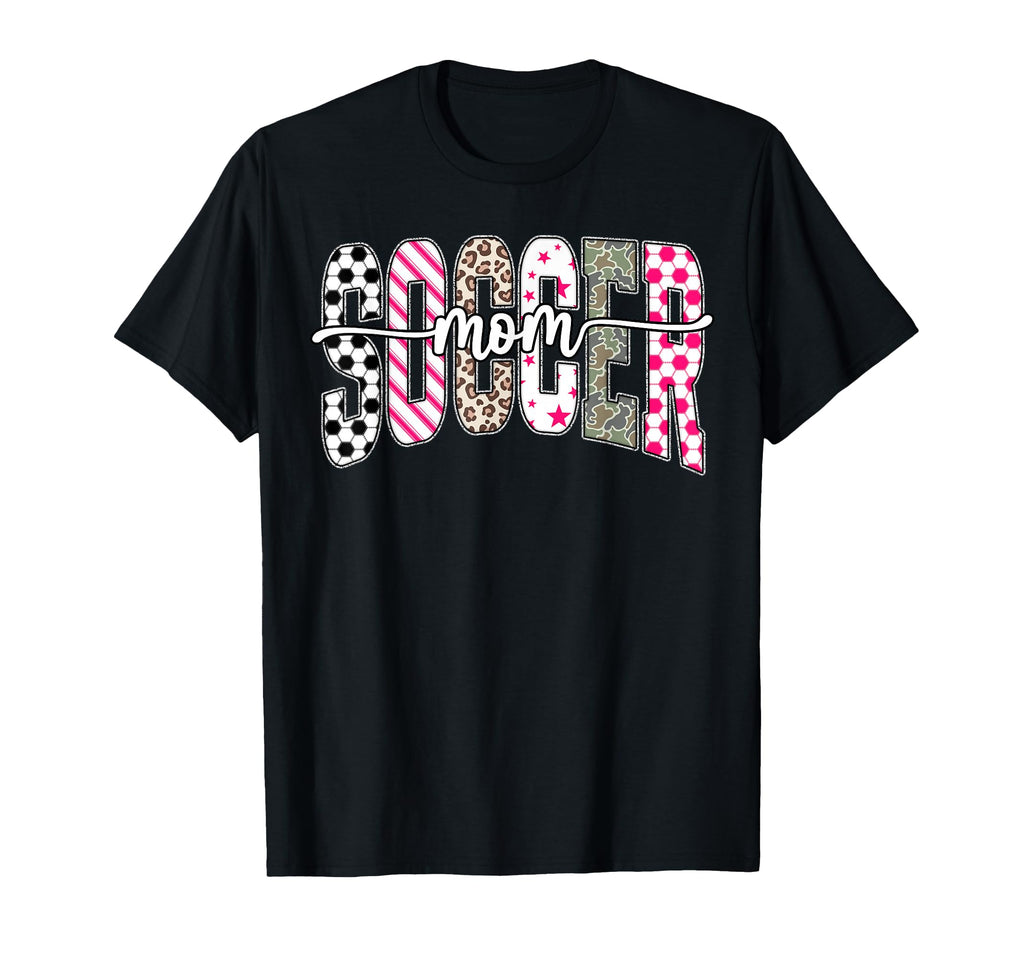 Soccer Mom Game Day Soccer Mama T-Shirt - Casual Everyday Wear Unisex