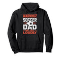 Warning Soccer Dad Will Yell Loudly Hoodie - Custom Art Print Unisex