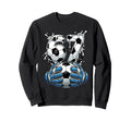 Soccer Drip Number 67 Soccer Sweatshirt - Graphic Print Men Women