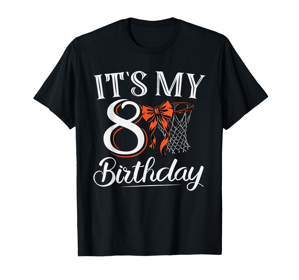 Orange Coquette Basketball Its T-Shirt - Casual Everyday Wear for Adults