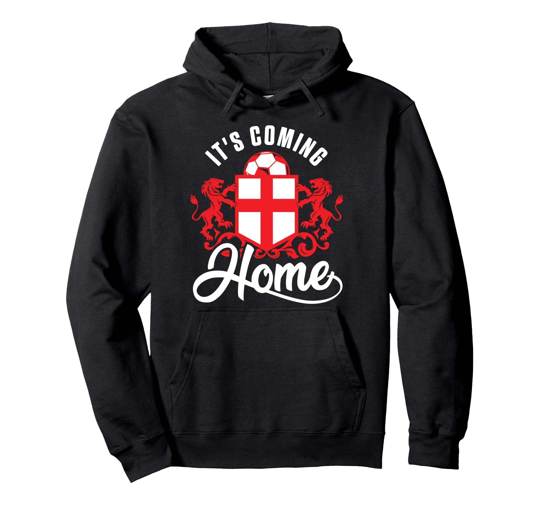 Football Player Coming Home England Hoodie - Custom Art Print for Adults