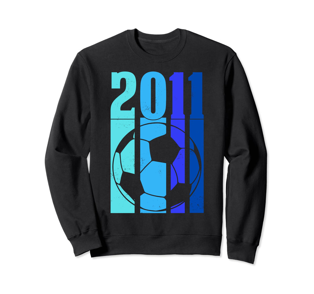 2011 Soccer Sweatshirt - Trendy Graphic for Adults