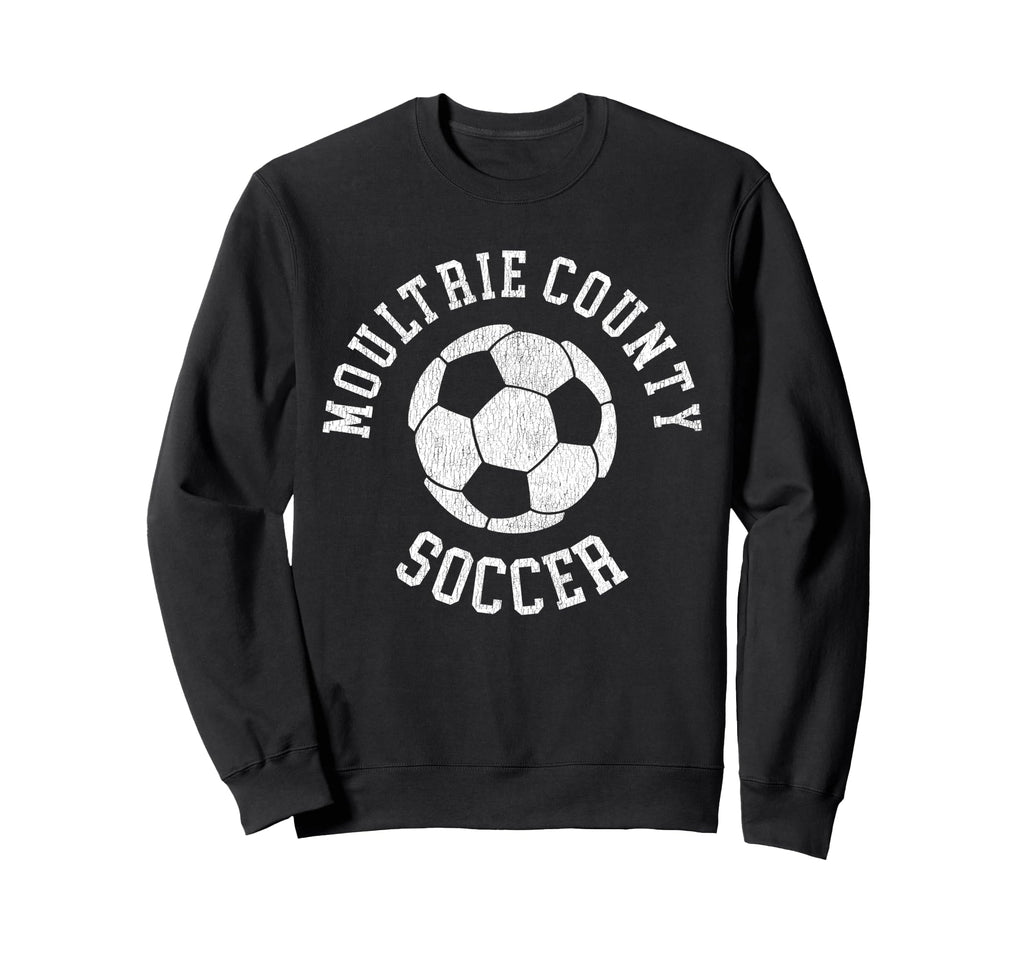 Moultrie County Soccer Distressed Sweatshirt - Streetwear Style Men Women