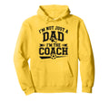 Soccer Dad Coach Funny Coaching Hoodie - Aesthetic Graphic Men Women