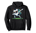 Dabbing Soccer Ball Back To School Hoodie - Graphic Print Men Women
