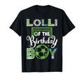 Lolli Birthday Soccer Baller Birthday T-Shirt - Custom Art Print for Adults