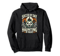 Soccer Halloween Spooky Goalkeeper Hoodie - Aesthetic Graphic for Adults