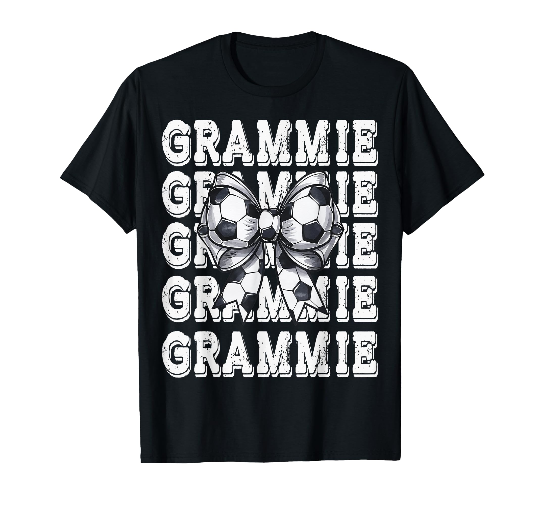 Coquette Soccer Grammie Matching T-Shirt - Trendy Graphic for Adults