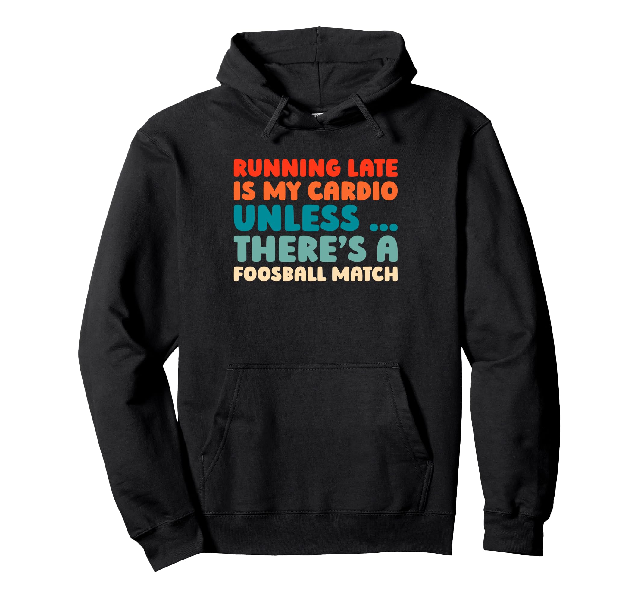Foosball Kicker Table Soccer Hoodie - Minimalist Print Unisex