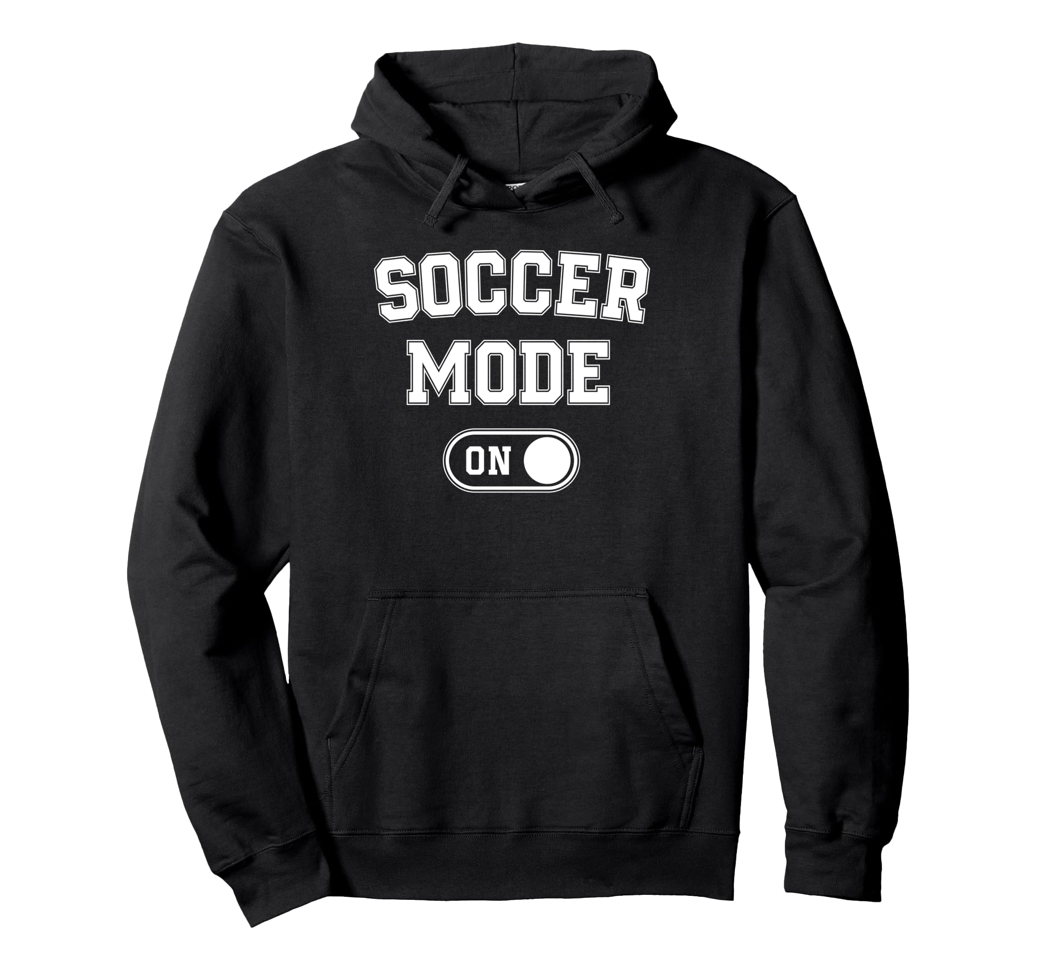 Soccer Mode Funny Striker Gift Soccer Hoodie - Aesthetic Graphic Unisex
