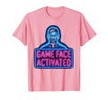 Game Face Activated Soccer Fan T-Shirt - Novelty Apparel for Adults