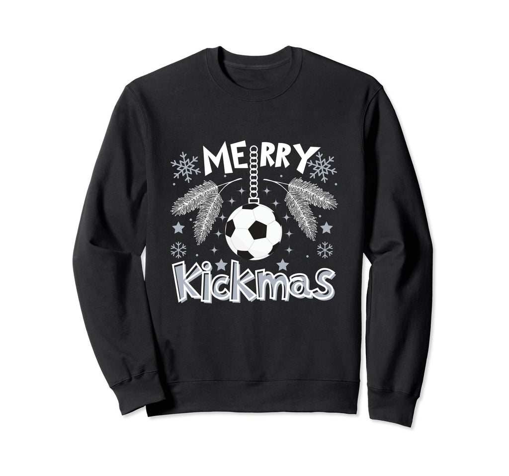 Soccer Goalkeeper Holiday Santa Sweatshirt - Fun Novelty Design Men Women