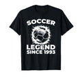 Birthday Team Player Sports Soccer Born T-Shirt - Unique Graphic Men Women