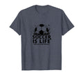 Soccer Coach Soccer Is Life Rest Is T-Shirt - Novelty Apparel Men Women