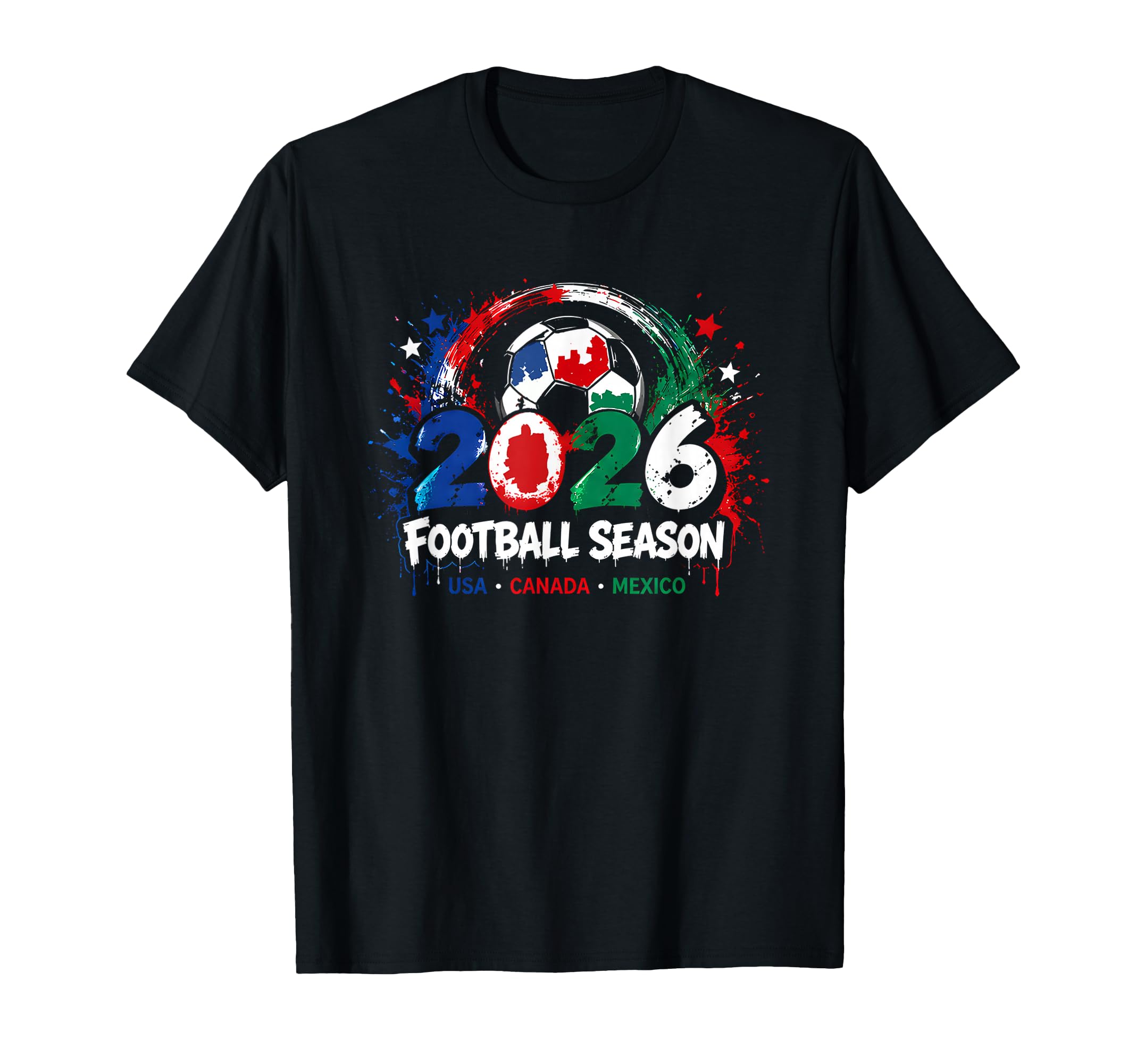 Football Season 2026 Soccer T-Shirt - Casual Everyday Wear Men Women
