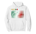Mexico Flag Mexican Hispanic Pride Hoodie - Casual Everyday Wear Men Women