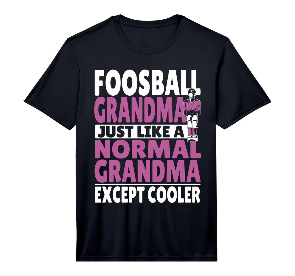 Mens Funny Foosball Grandmother T-Shirt - Streetwear Style for Adults