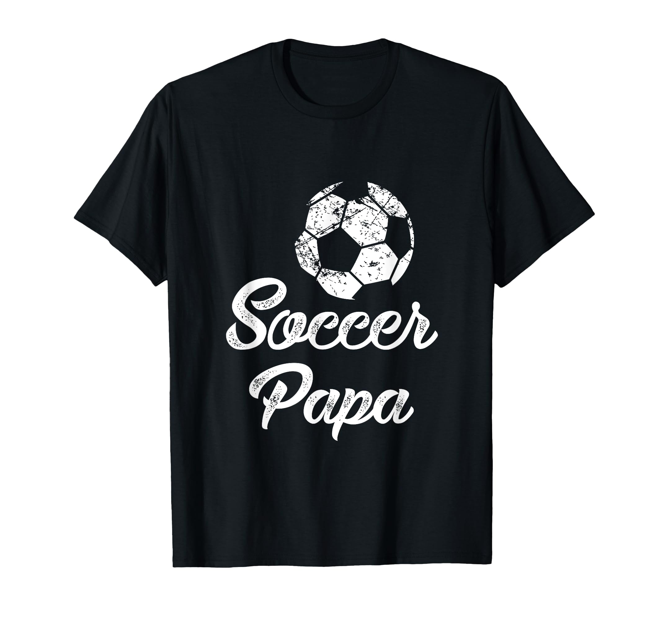 Soccer Papa Funny Player Fan Gift T-Shirt - Trendy Graphic for Adults