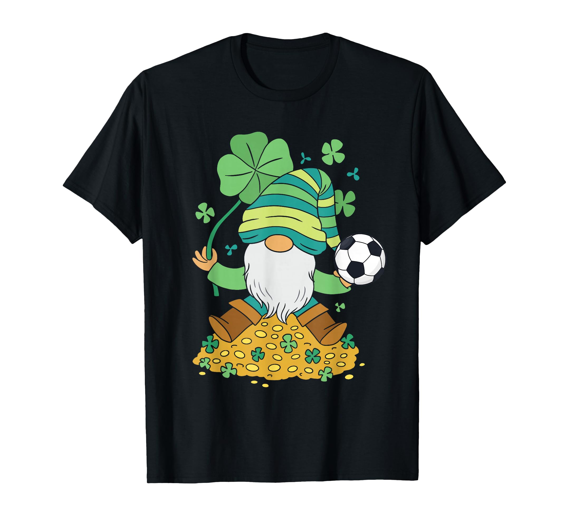 Soccer Gnomes Soccer Player T-Shirt - Casual Everyday Wear for Adults