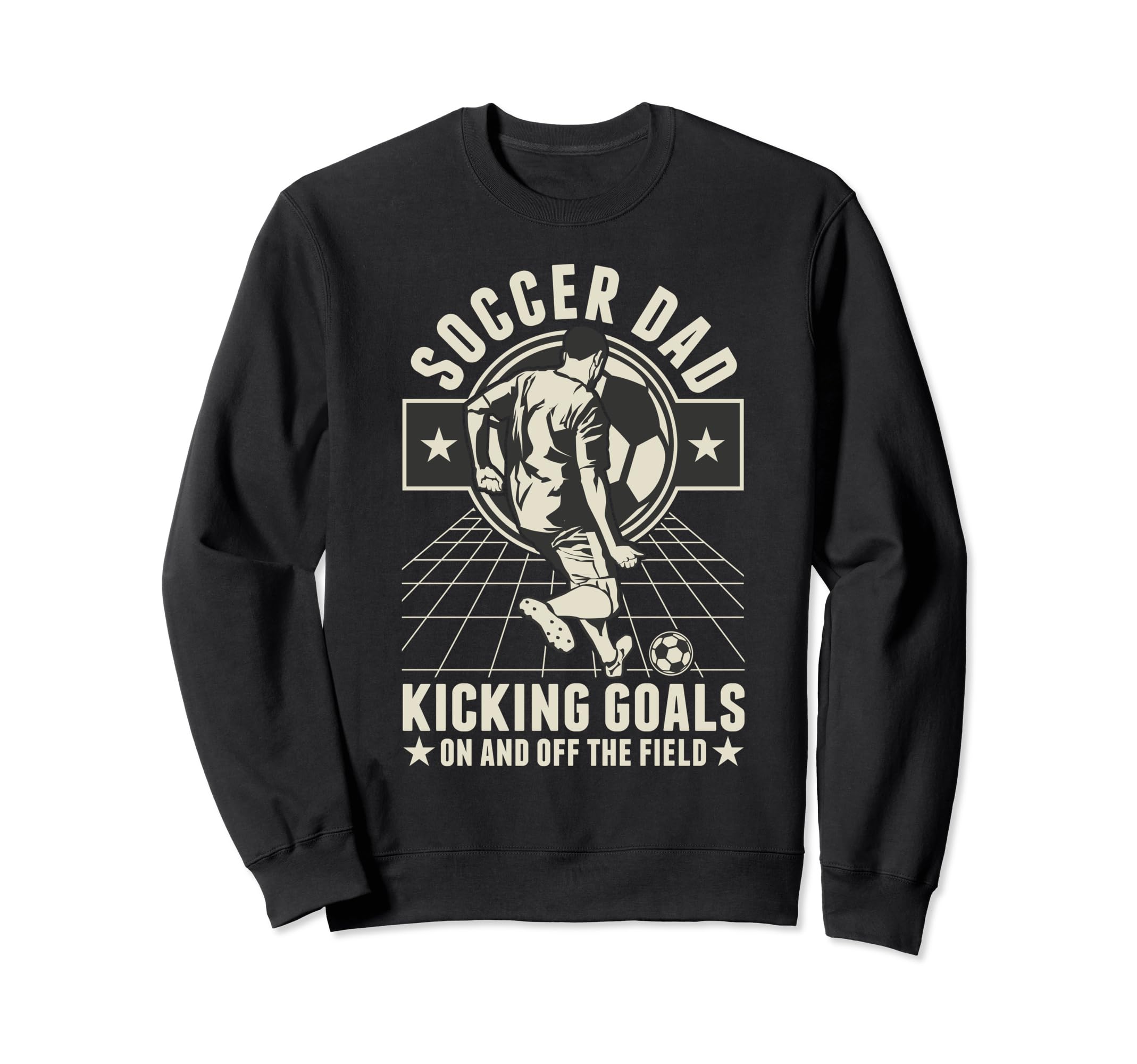 Hilarious Sports Soccer Champion Dad Sweatshirt - Novelty Apparel Men Women