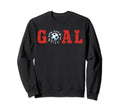 Goal Soccer Ball Break Wall Sweatshirt - Streetwear Style for Adults