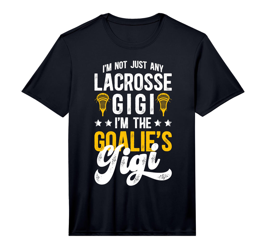 Mens Im Lacrosse Goalie Gigi T-Shirt - Casual Everyday Wear for Adults