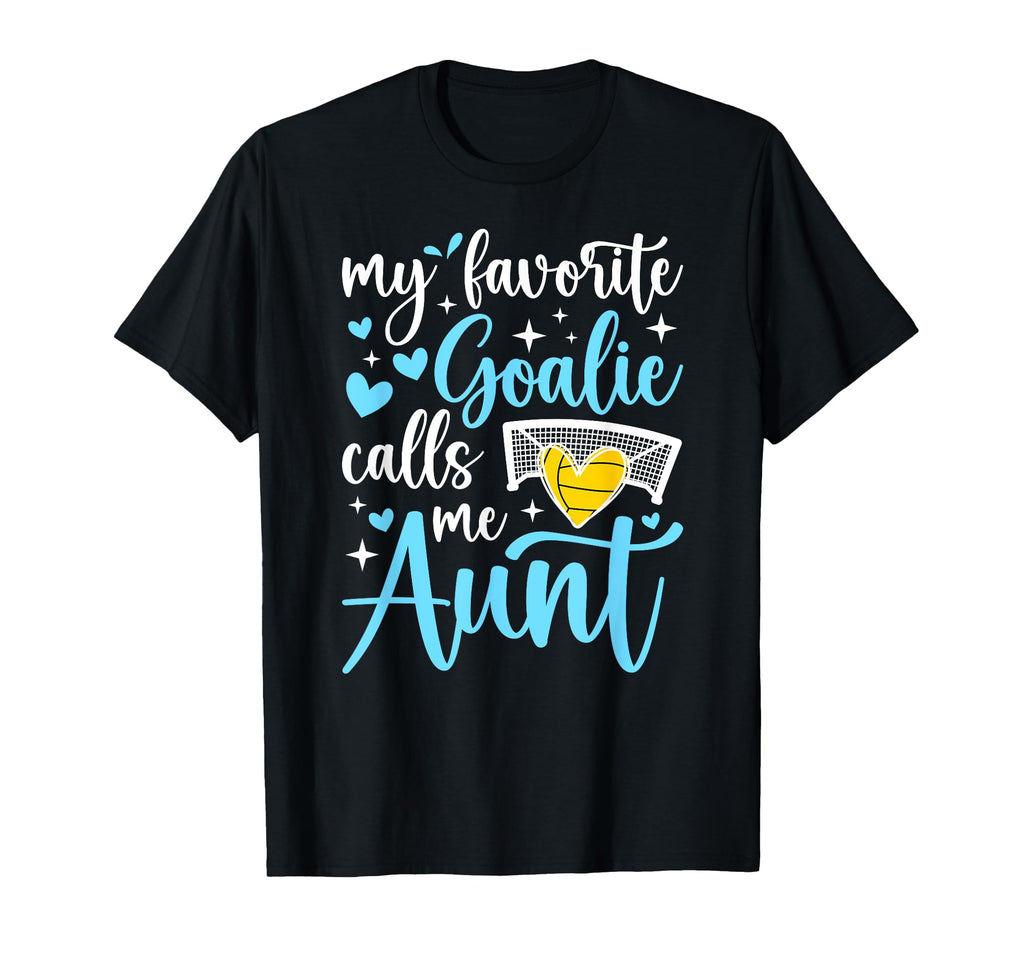 Water Polo Goalie Aunt Water Polo T-Shirt - Unique Graphic Men Women