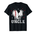 Ball Uncle Baseball Soccer Heart Nana T-Shirt - Graphic Print Men Women