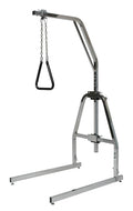 Lumex 2940B Versa-Helper Trapeze Bar for Bed Mobility, Chrome, Medical Assist Handle With Floor Stand