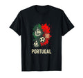 Soccer Portugal Nautical Heritage Sport T-Shirt - Fun Novelty Design Unisex