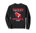 Football Lover Goalkeeper Warning May Sweatshirt - Graphic Print Unisex