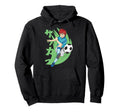 Anime Kicking Soccer Ball Hoodie - Casual Everyday Wear Unisex