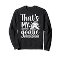 Proud Hockey Goalkeeper Aunt Hockey Sweatshirt - Trendy Graphic for Adults