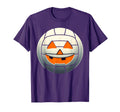 Halloween Jack O Lantern Volleyball T-Shirt - Custom Art Print Unisex