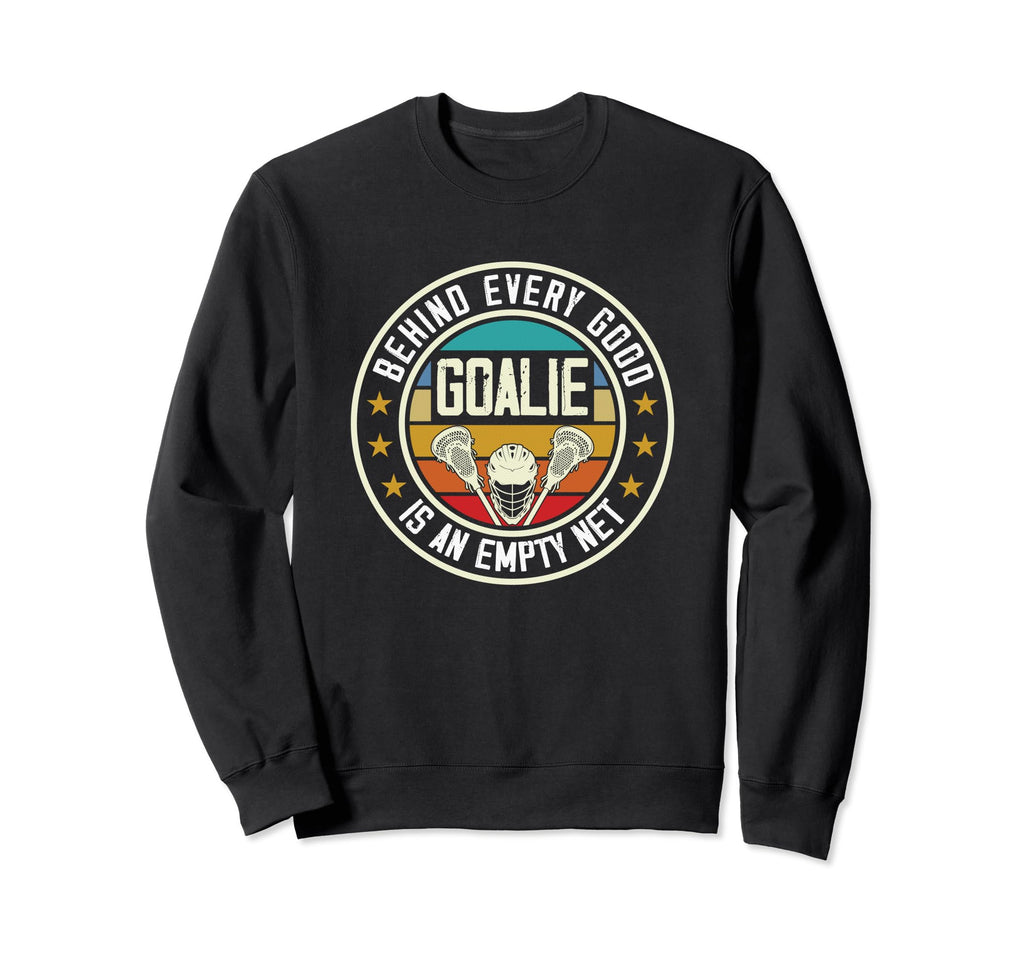 Lacrosse Goalkeeper Lax Player Sweatshirt - Unique Graphic for Adults