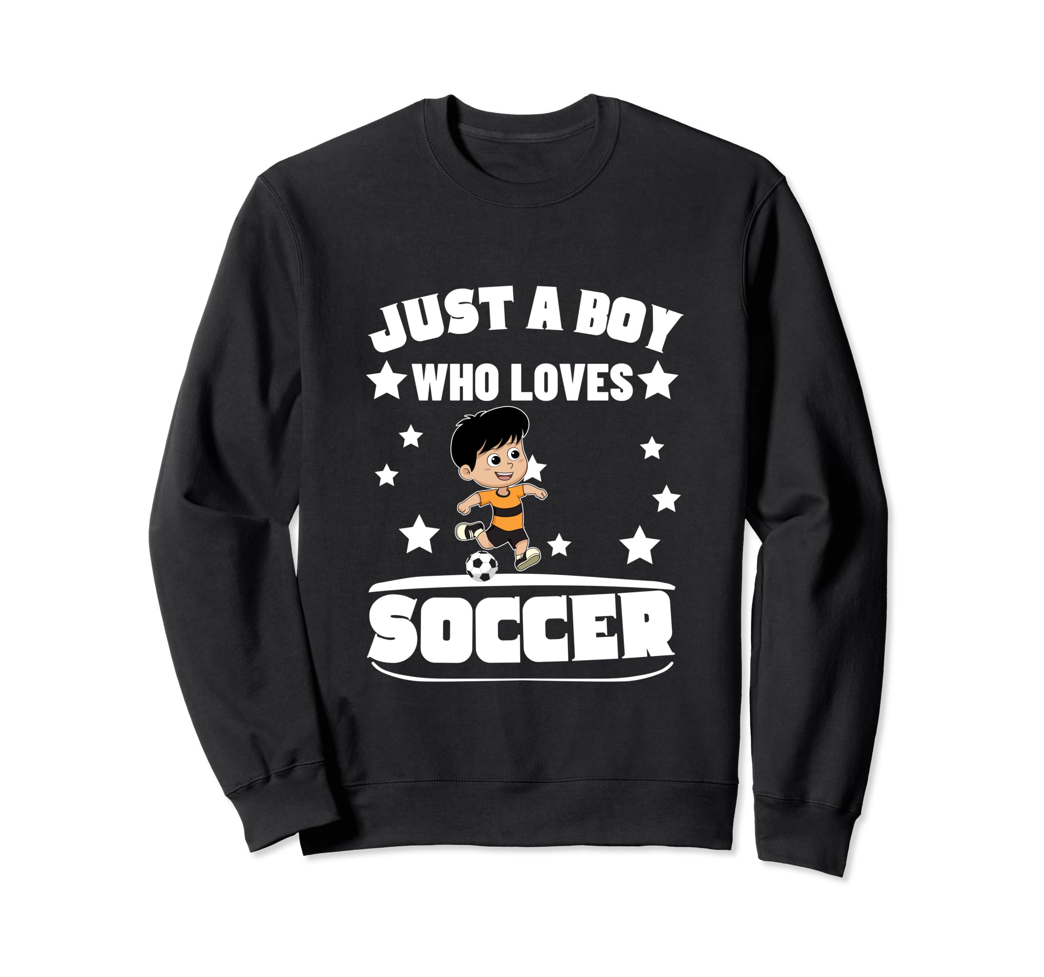 Soccer Player Just Who Loves Soccer Sweatshirt - Novelty Apparel Men Women