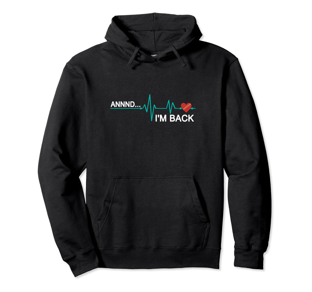Open Heart Surgery Recovery Survivor Hoodie - Minimalist Print for Adults