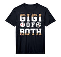 Mens Gigi Both Leopard Baseball Soccer T-Shirt - Minimalist Print Unisex