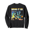 Ice Hockey Player Goalkeeper Ice Sweatshirt - Unique Graphic for Adults