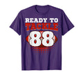 Football 88Th Birthday Player Tackle Team T-Shirt - Novelty Apparel Unisex