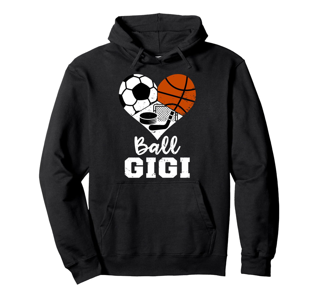 Ball Gigi Funny Soccer Basketball Hockey Hoodie - Aesthetic Graphic Unisex